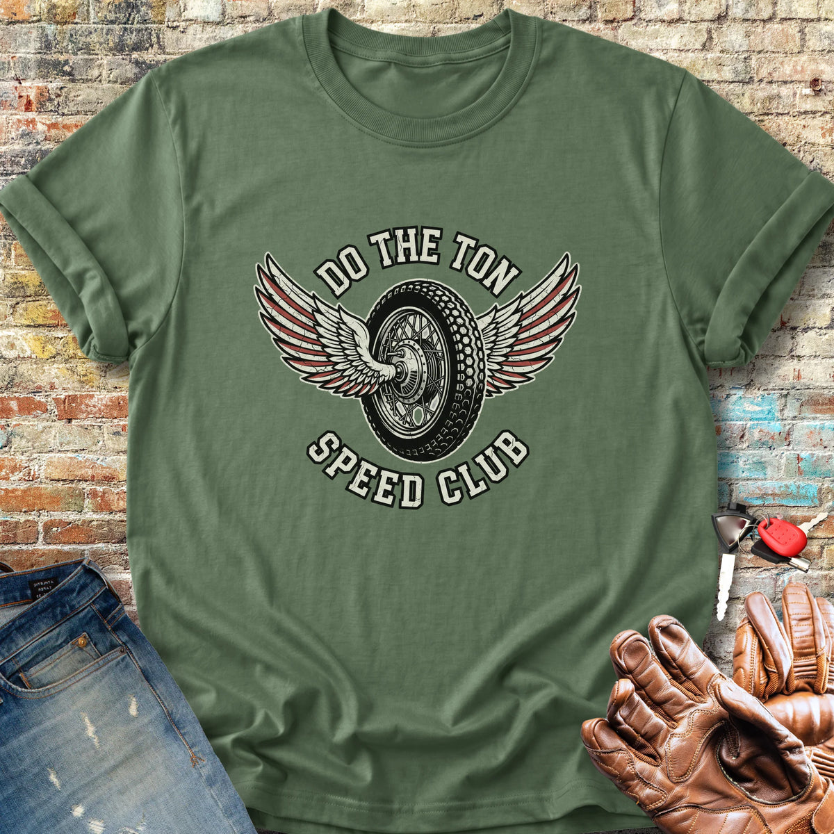 Do The Ton Classic T-Shirt - Military Green