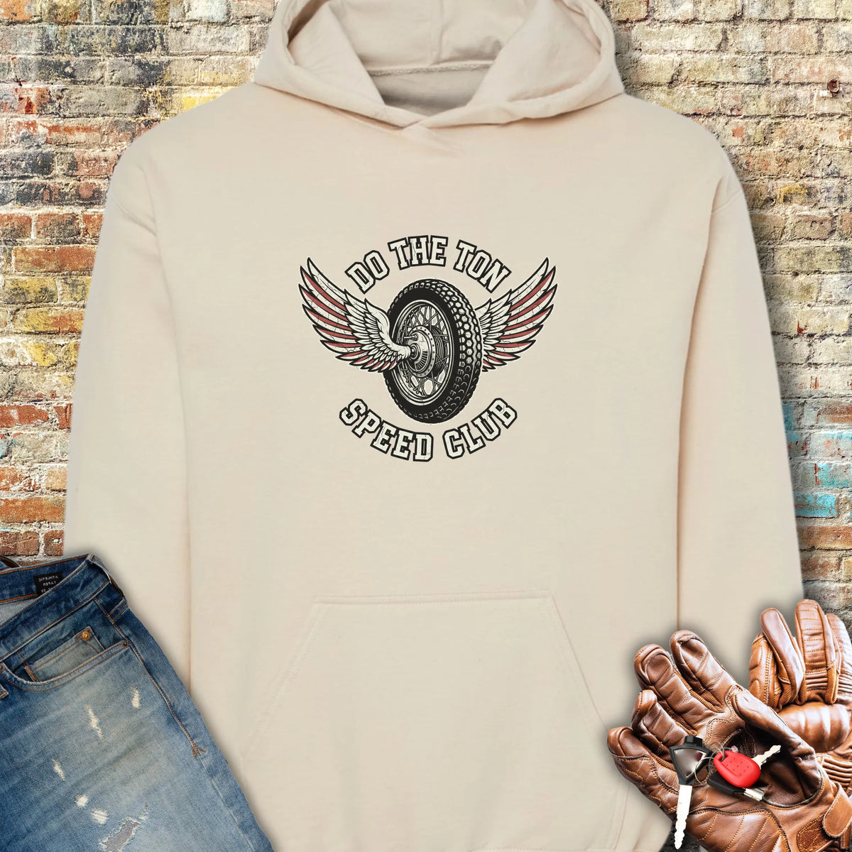 Do The Ton Hoodie - Sand
