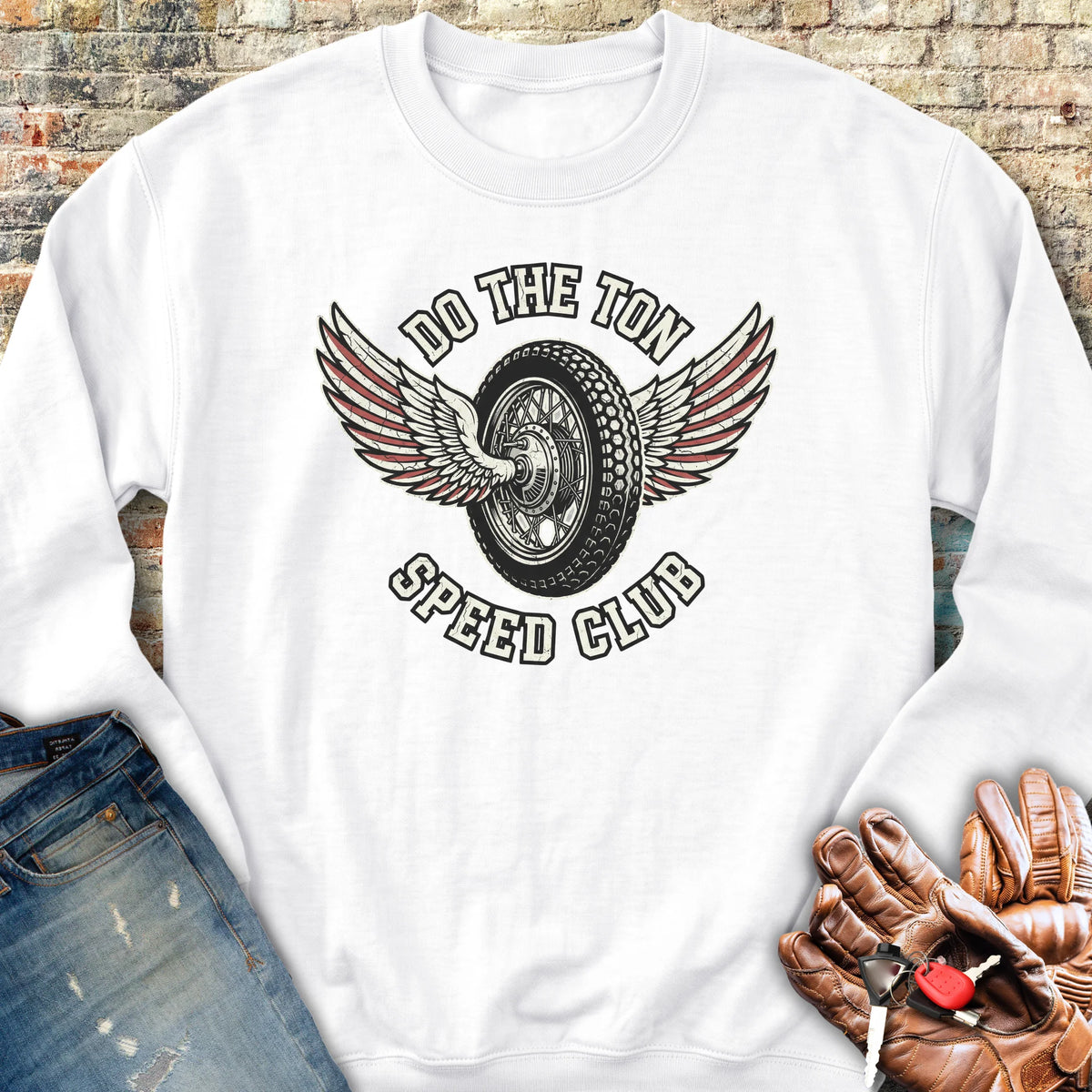 Do The Ton Sweatshirt - White