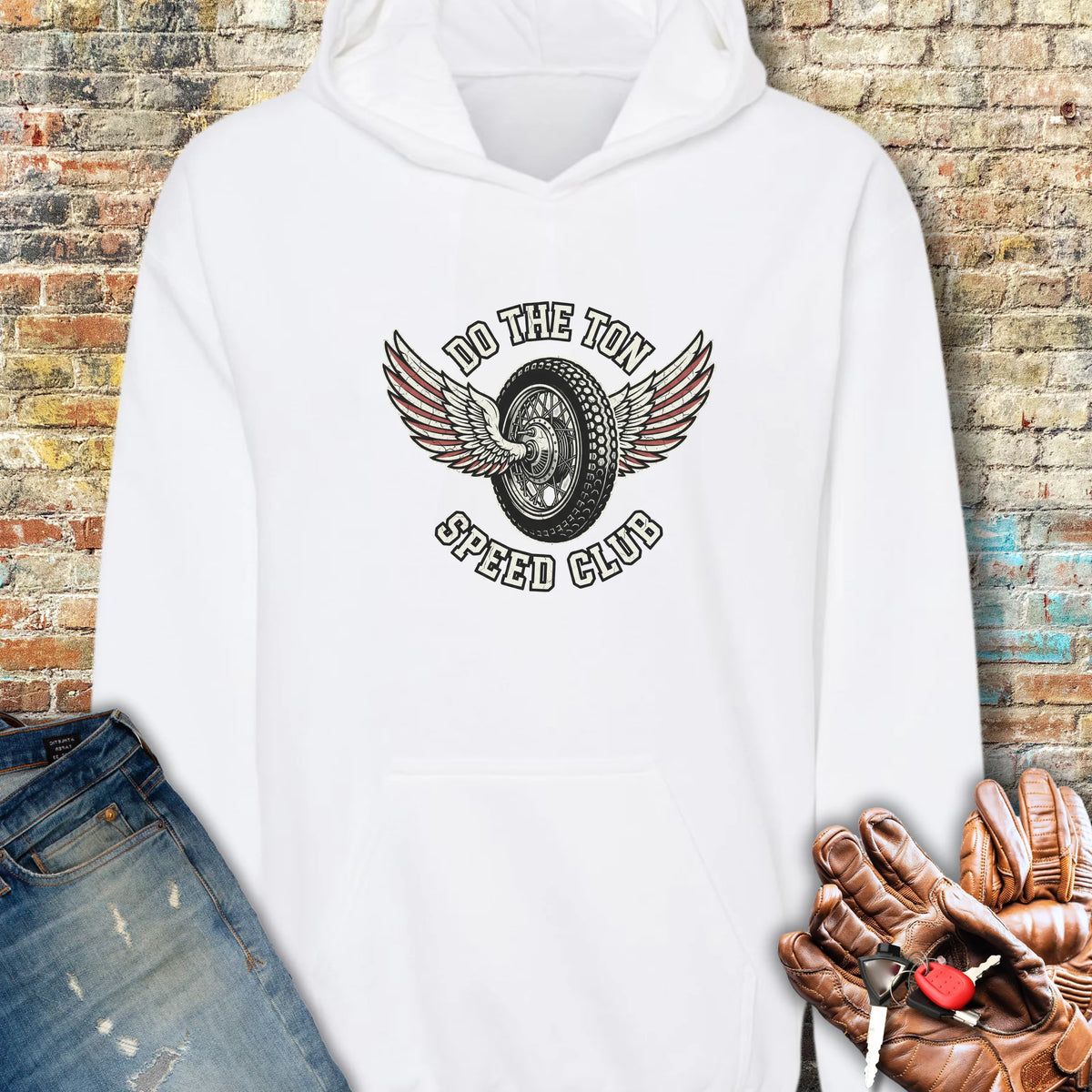 Do The Ton Hoodie - White