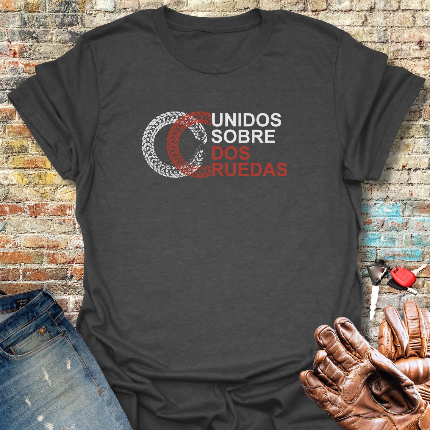 Dos Ruedas T-Shirt - Dark Heather