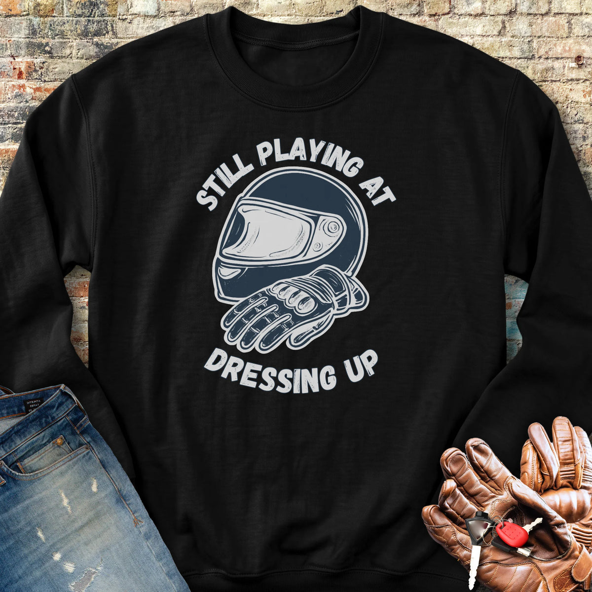 Dressing Up Sweatshirt - Black