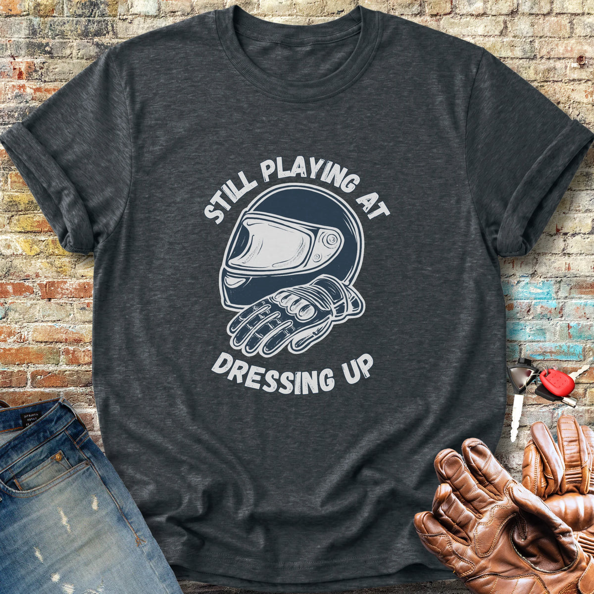 Dressing Up Classic T-Shirt - Dark Heather