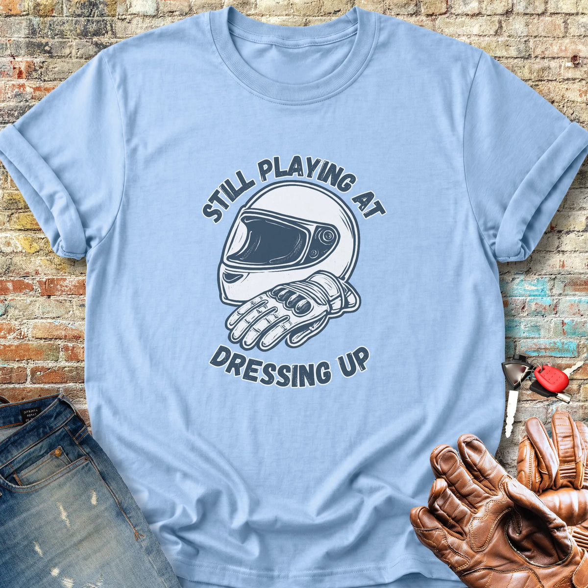 Dressing Up Classic T-Shirt - Light Blue