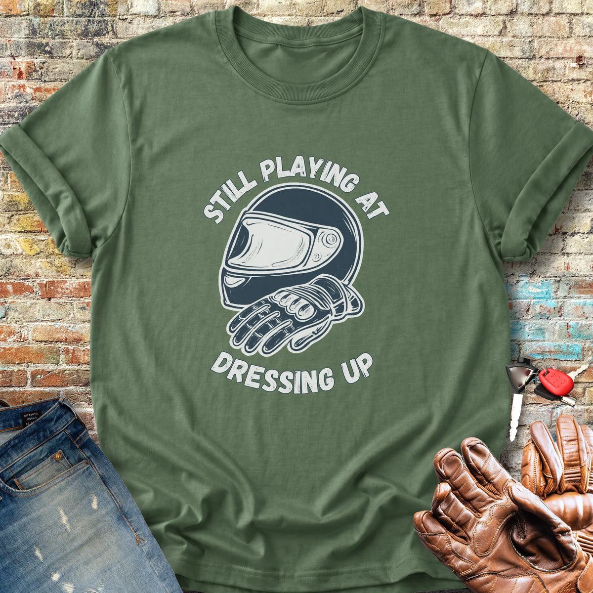 Dressing Up Classic T-Shirt - Military Green