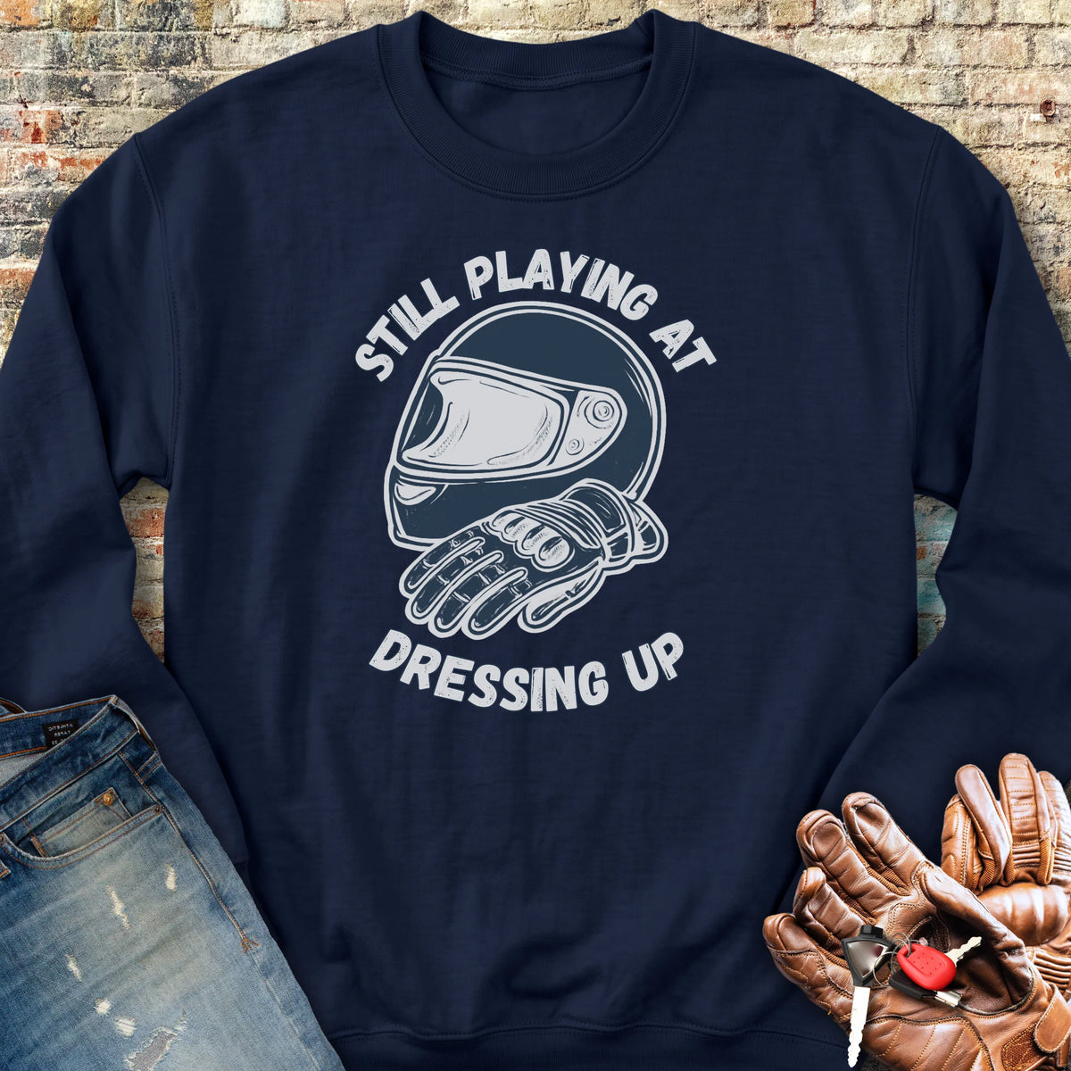 Dressing Up Sweatshirt - Navy