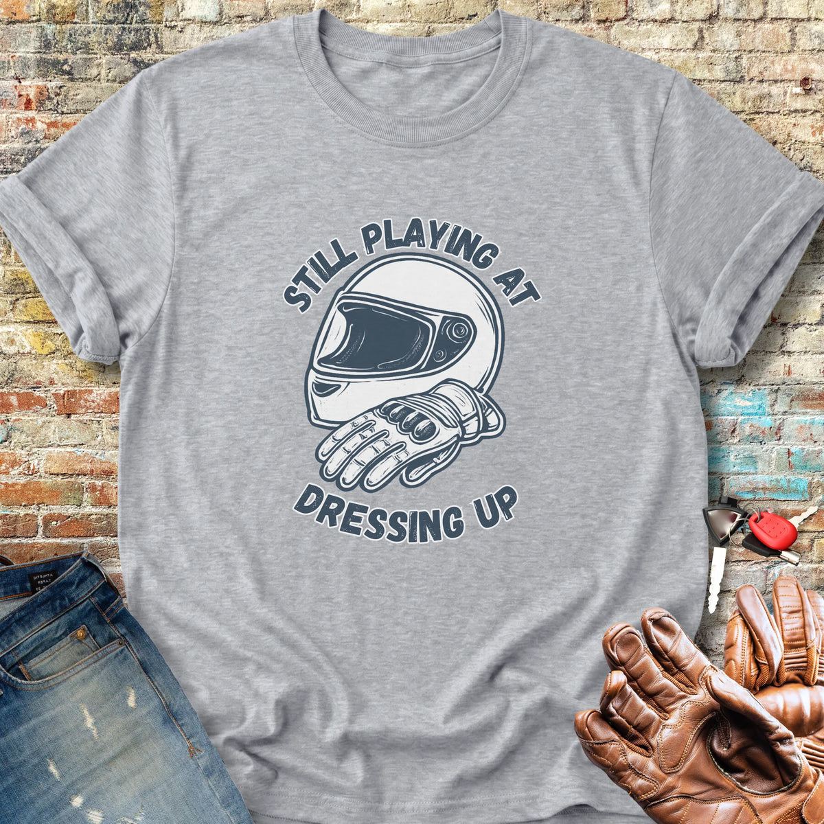Dressing Up Classic T-Shirt - Sport Grey