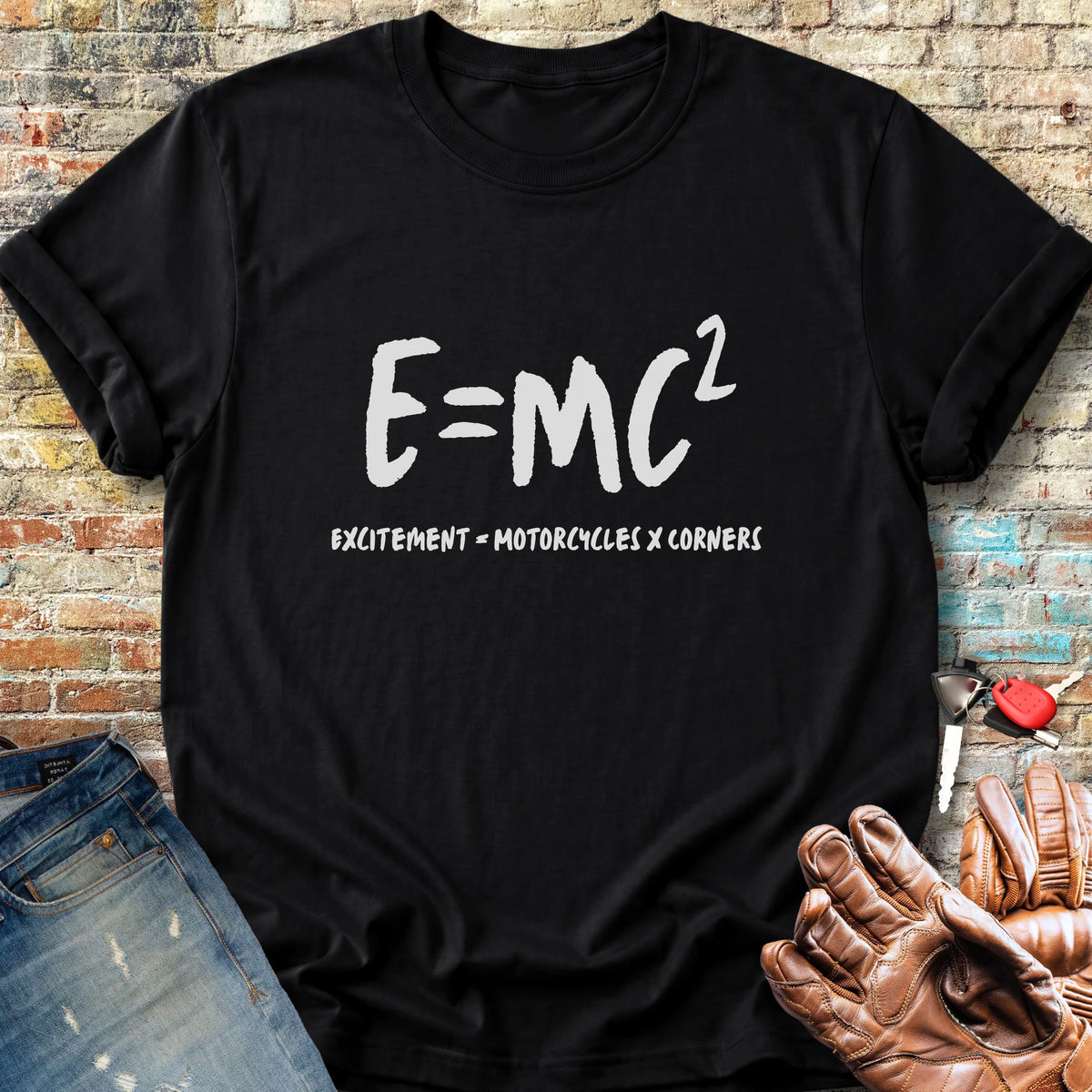 E=MC2 Classic T-Shirt - Black