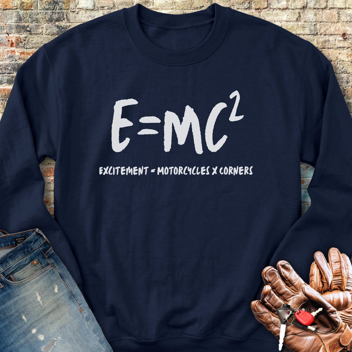 E=MC2 Sweatshirt - Navy