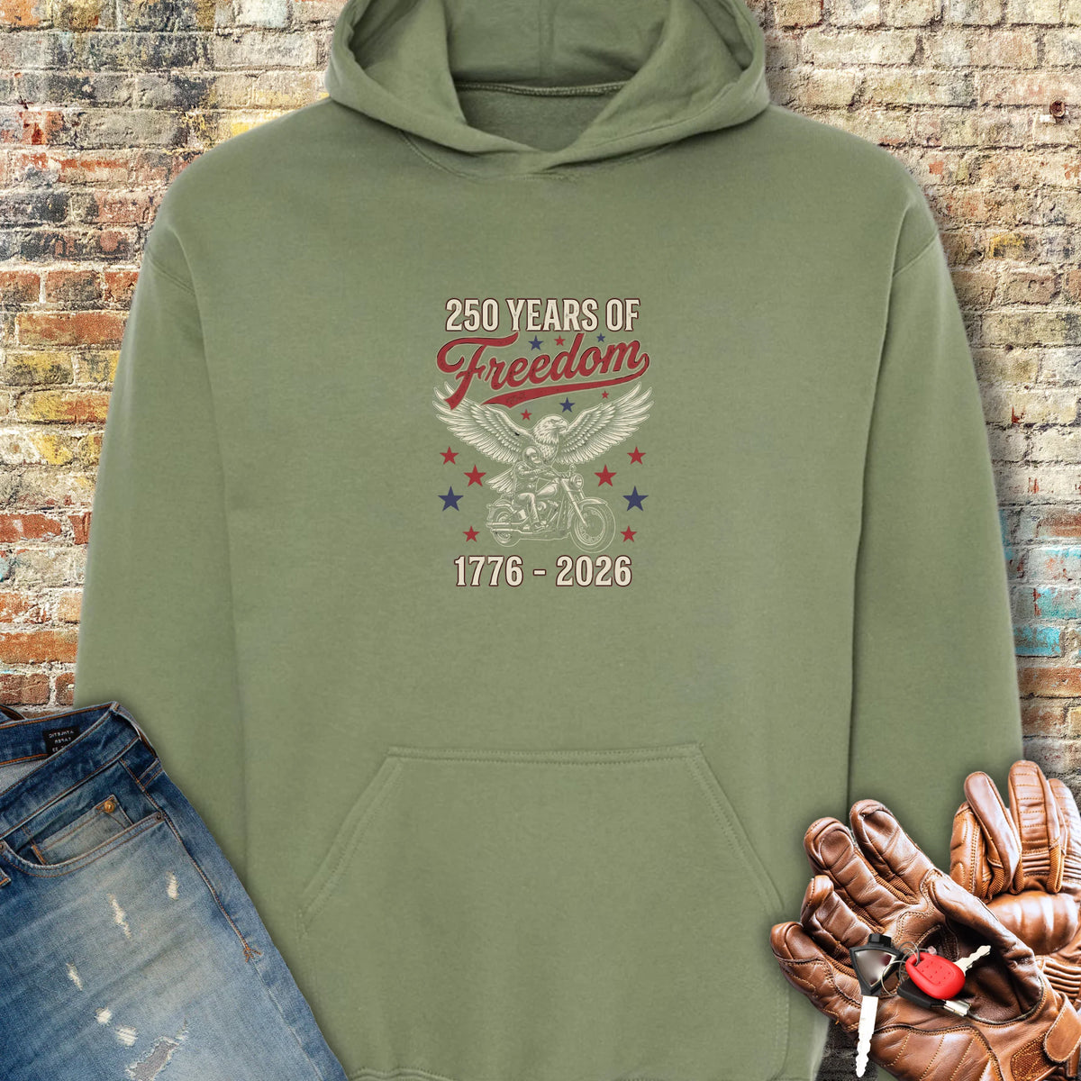 Eagle 250 Hoodie - Military Green