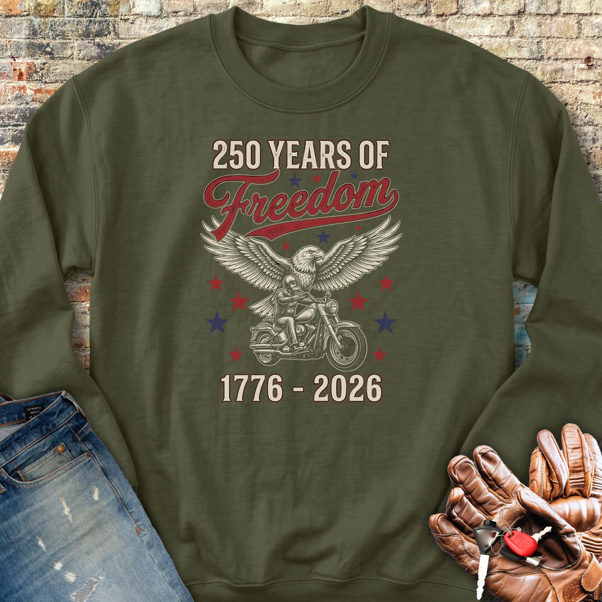 Eagle 250 Sweatshirt - Military Green