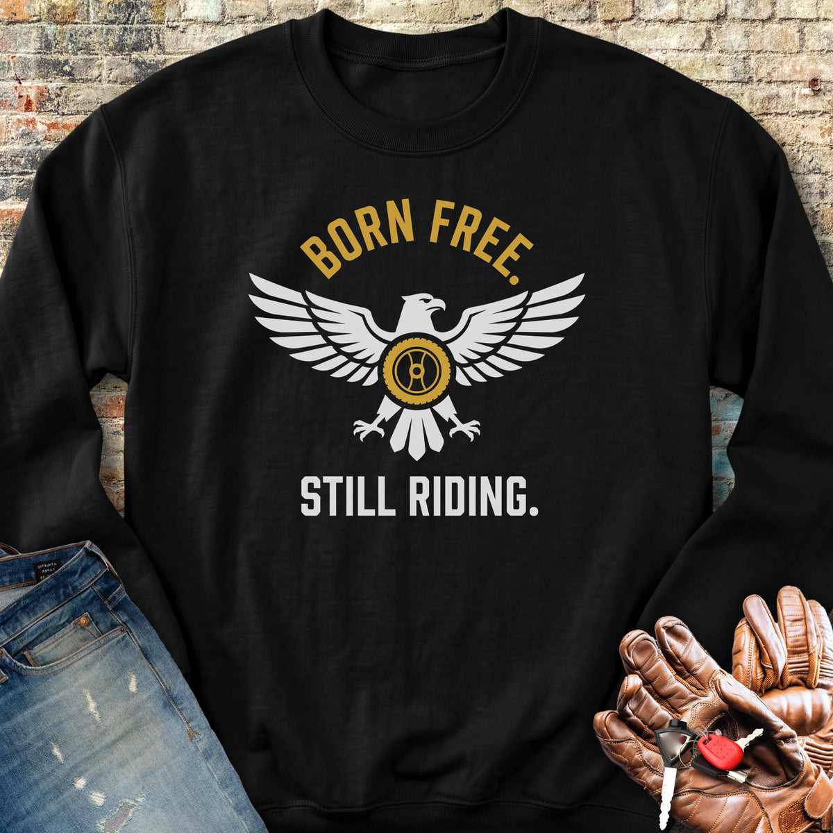 Eagle 250th Sweatshirt - Black