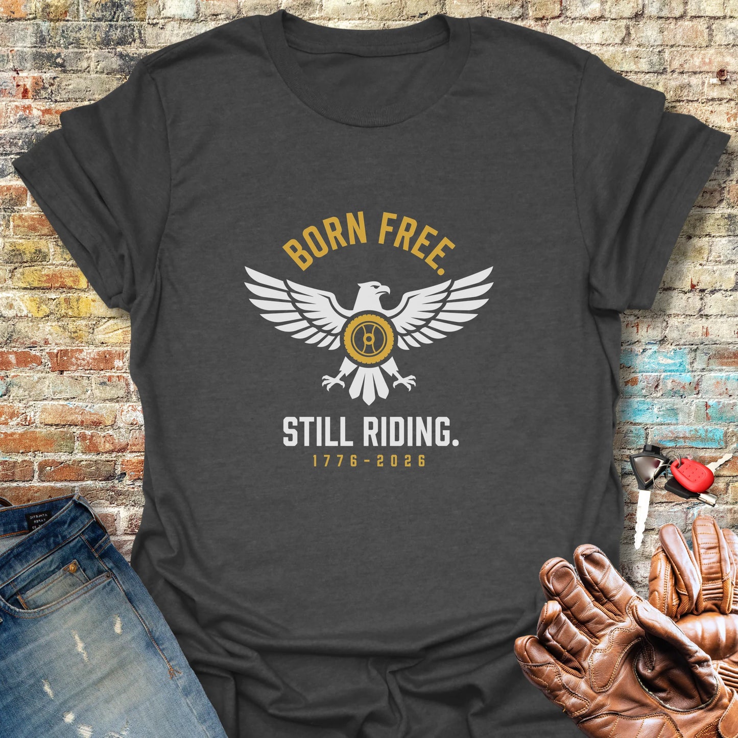 Eagle 250th T-Shirt - Dark Heather
