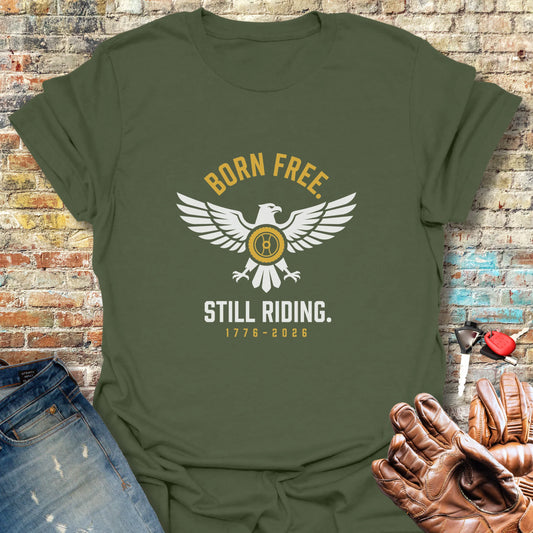 Eagle 250th T-Shirt - Military Green