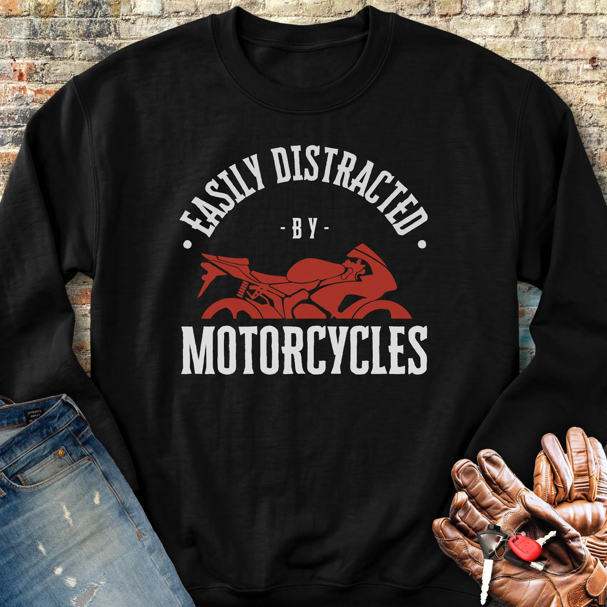 Distracted Sweatshirt - Black