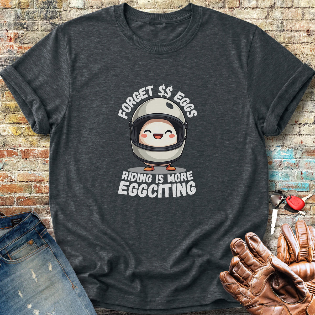 Eggciting Classic T-Shirt - Dark Heather