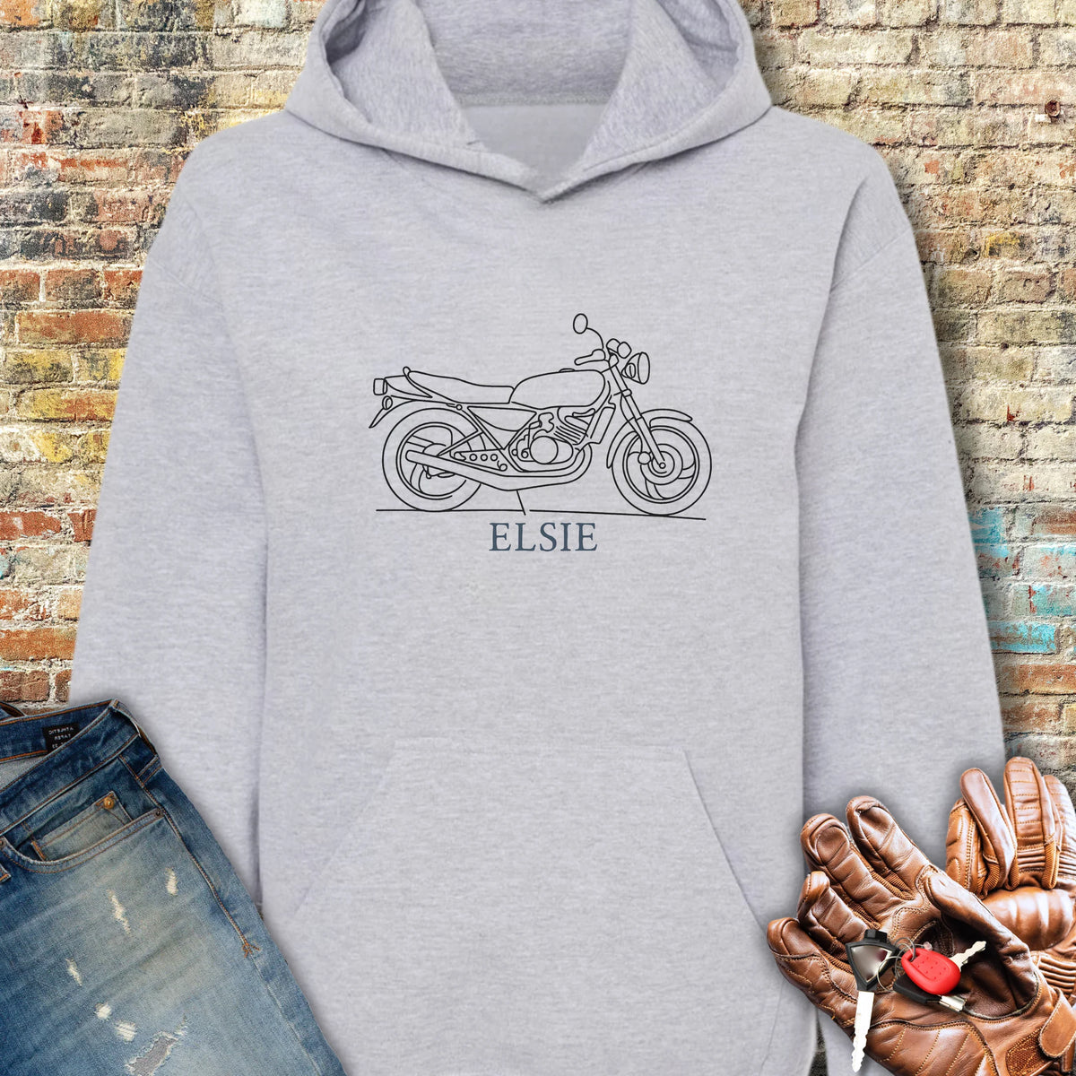 Elsie Hoodie - Sport Grey
