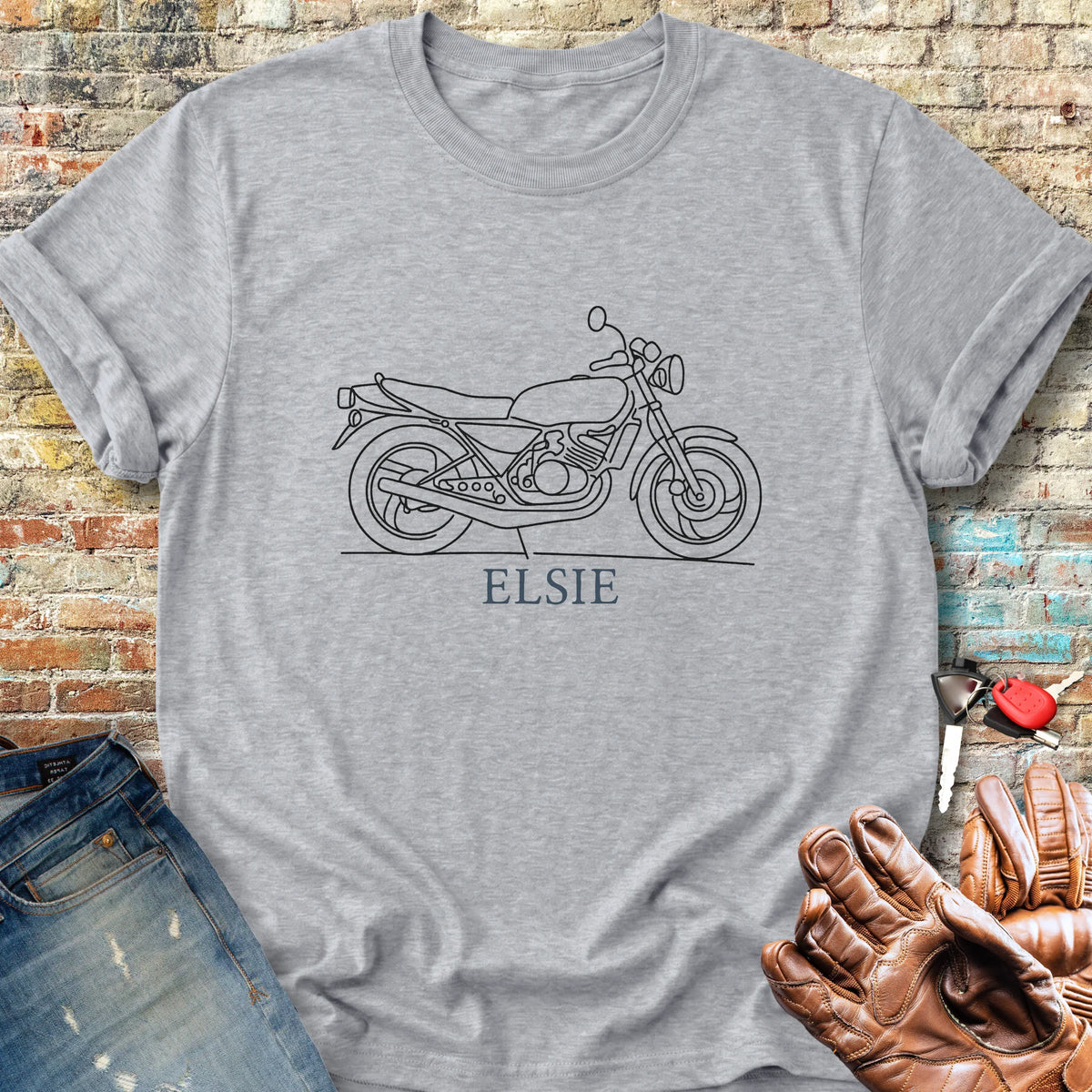 Elsie Classic T-Shirt - Sport Grey