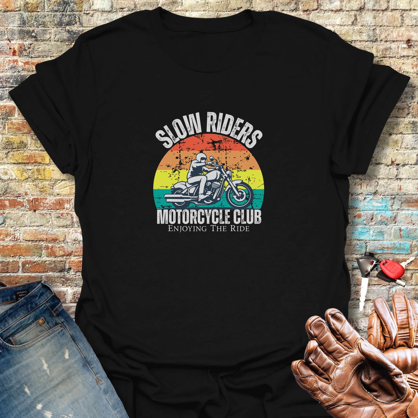 Enjoying The Ride T-Shirt - Black