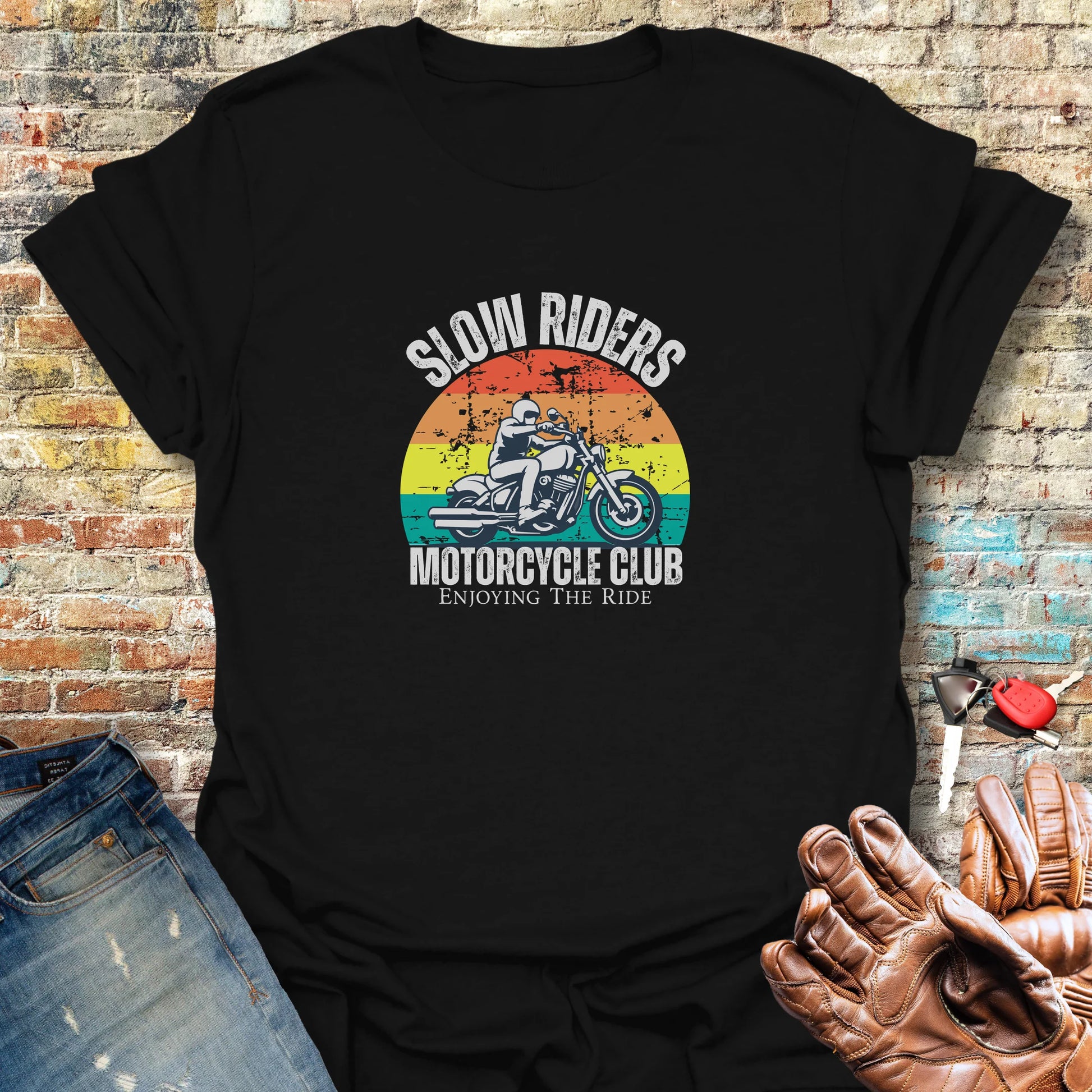 Enjoying The Ride T-Shirt - Black