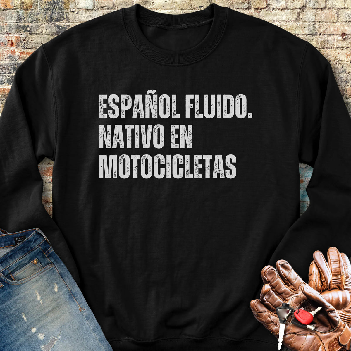 Espanol Fluido Sweatshirt - Black