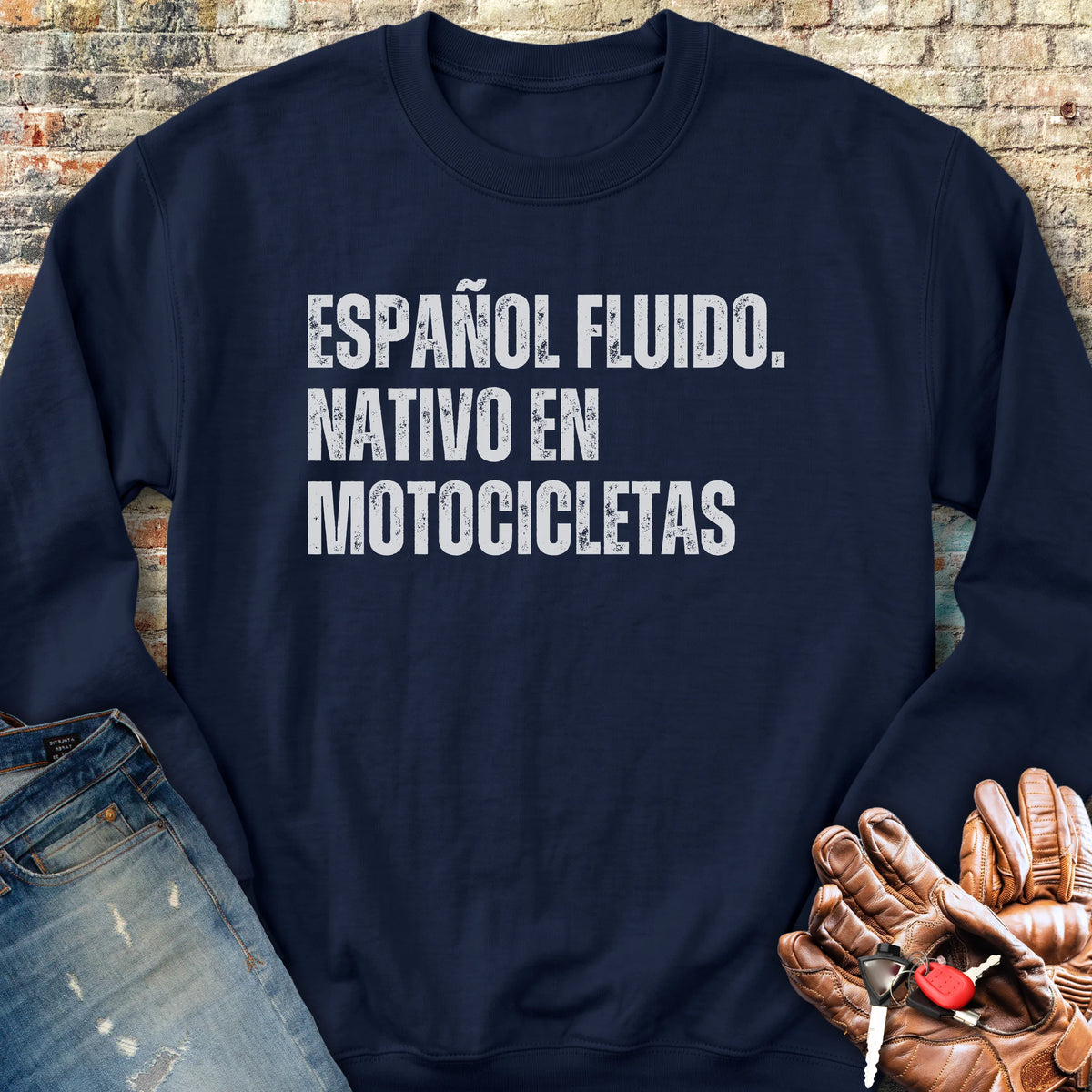 Espanol Fluido Sweatshirt - Navy