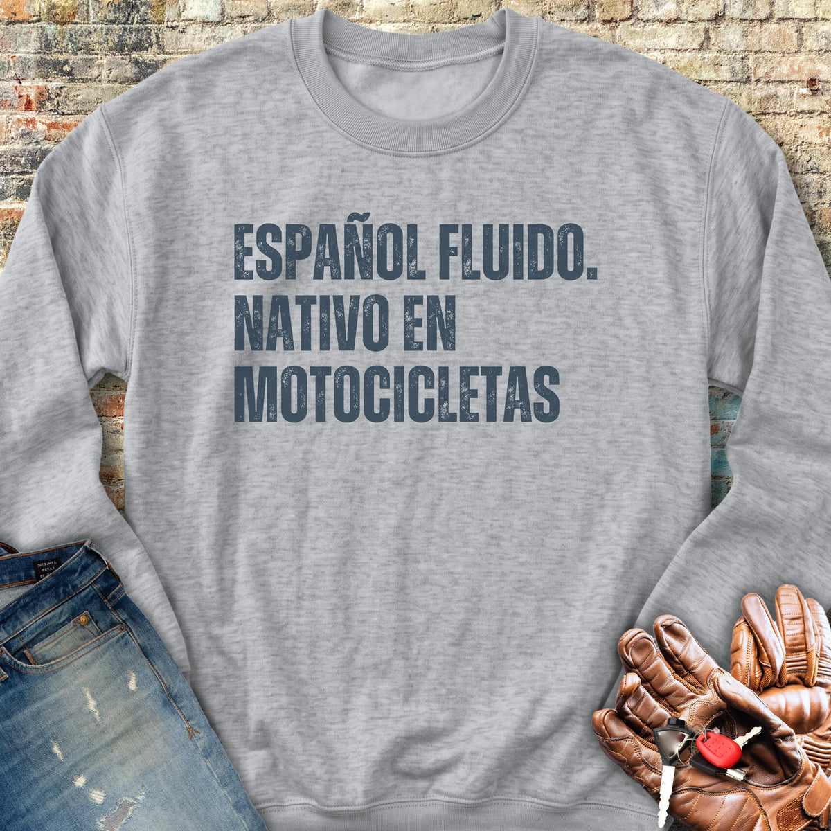 Espanol Fluido Sweatshirt - Sport Grey