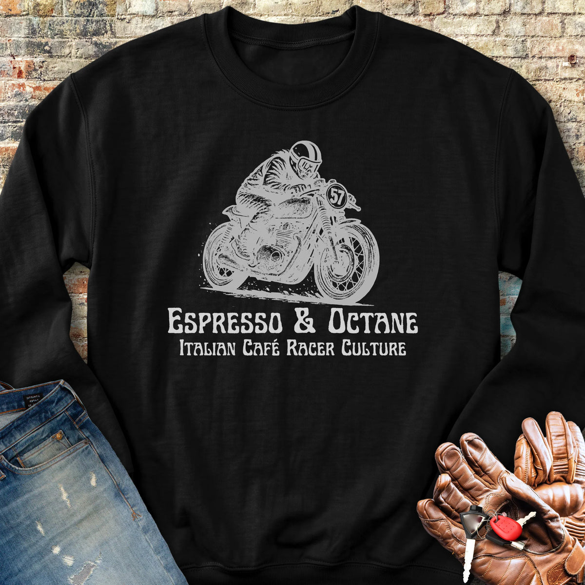 Espresso Sweatshirt - Black
