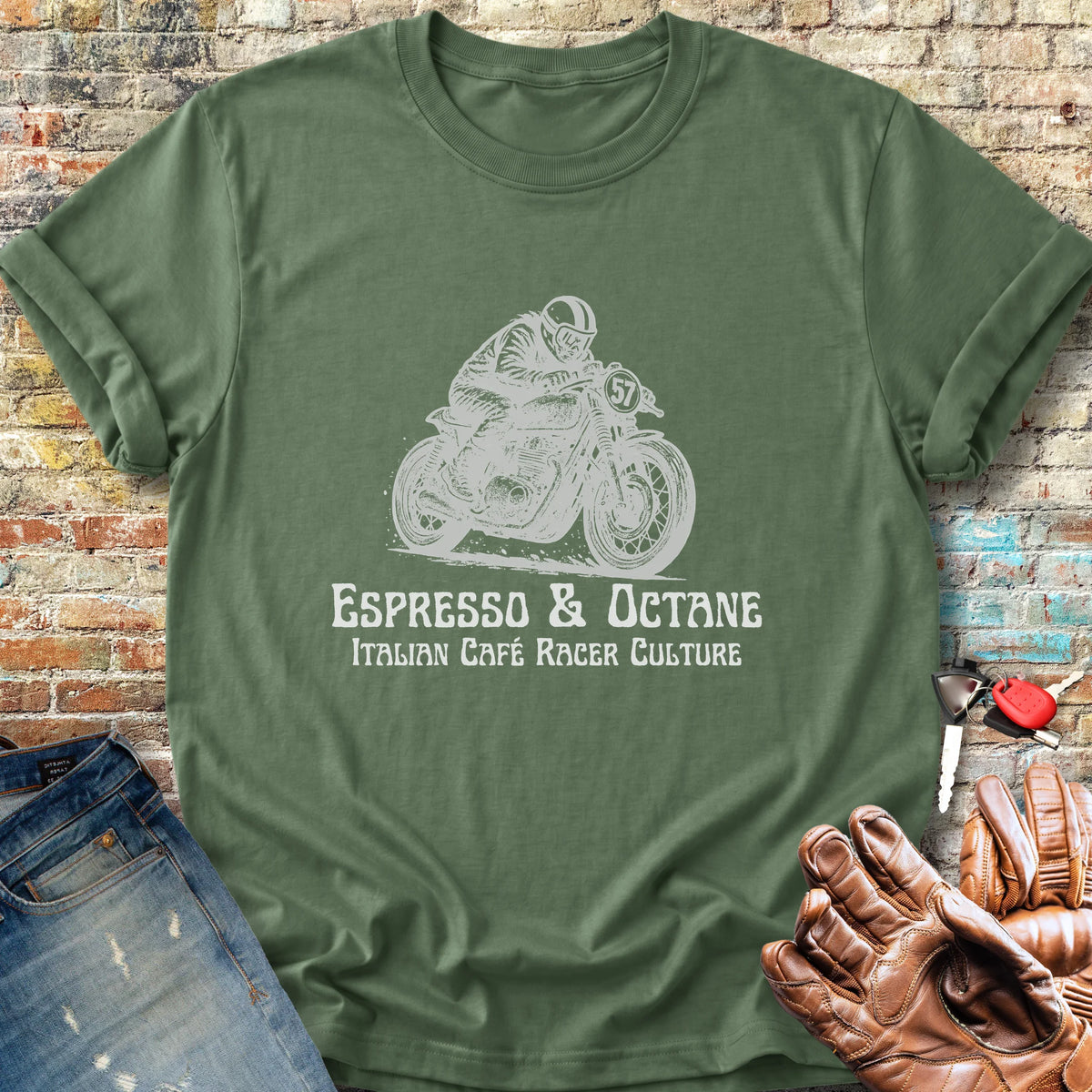 Espresso Classic T-Shirt - Military Green