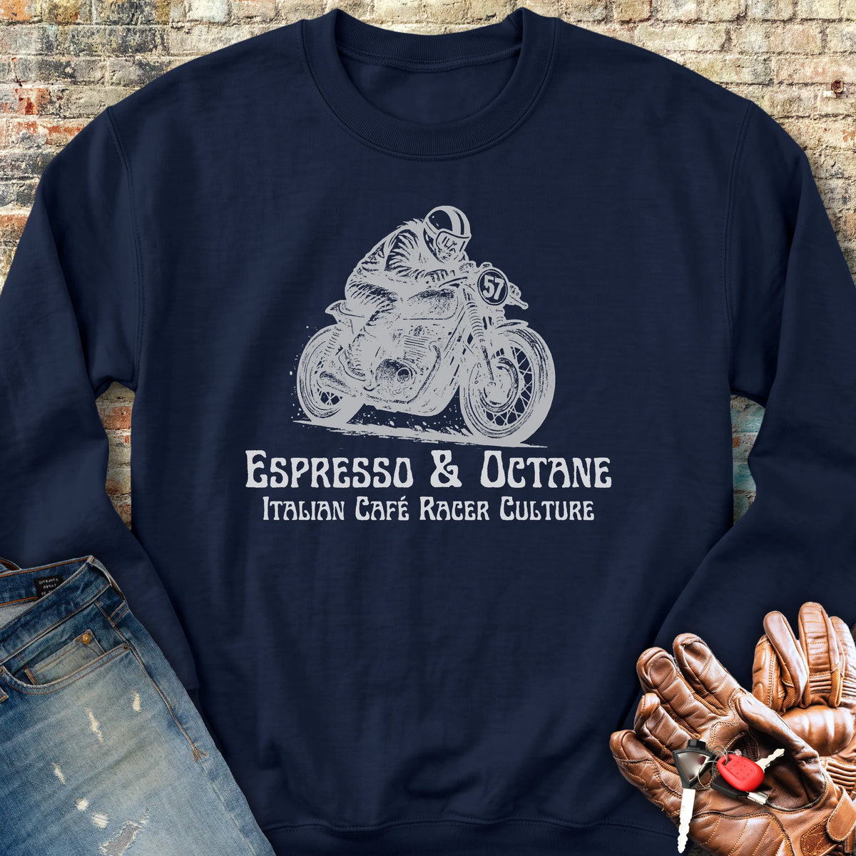 Espresso Sweatshirt - Navy