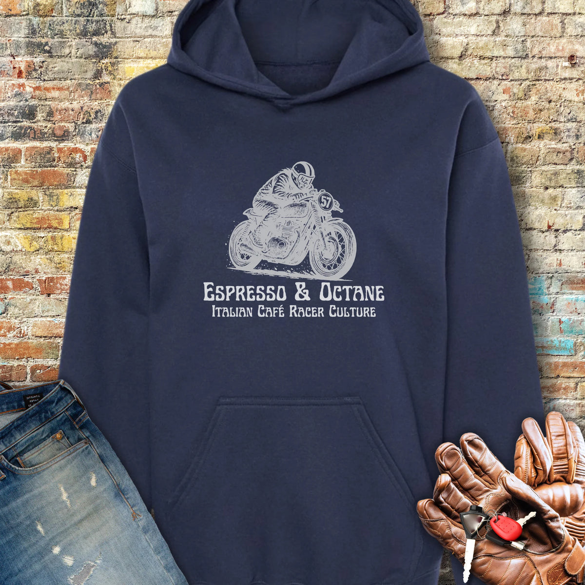 Espresso Hoodie - Navy