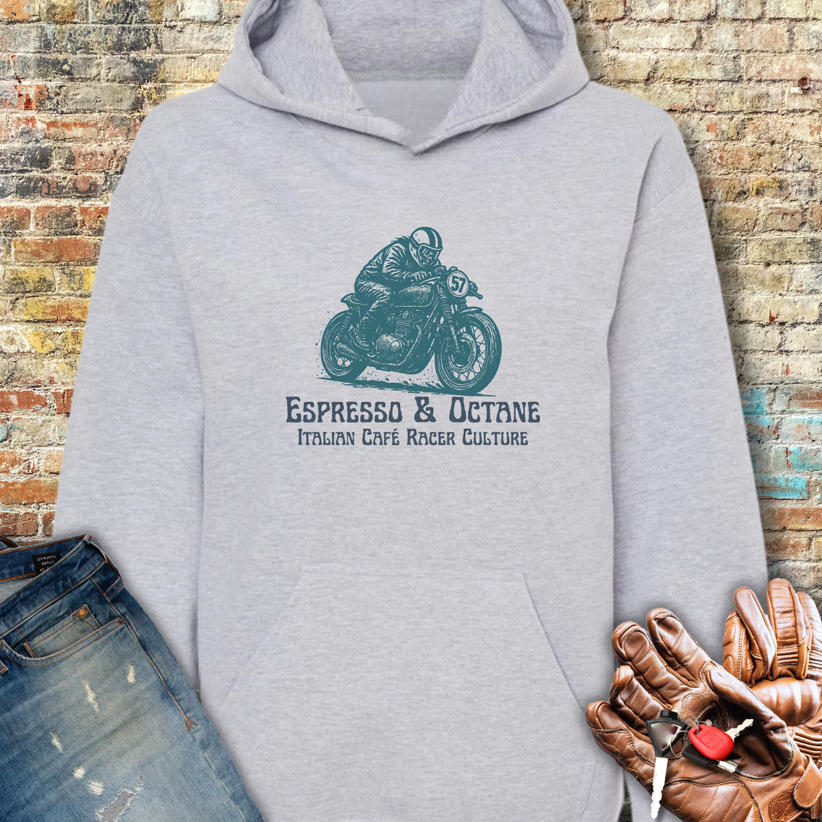 Espresso Hoodie - Sport Grey