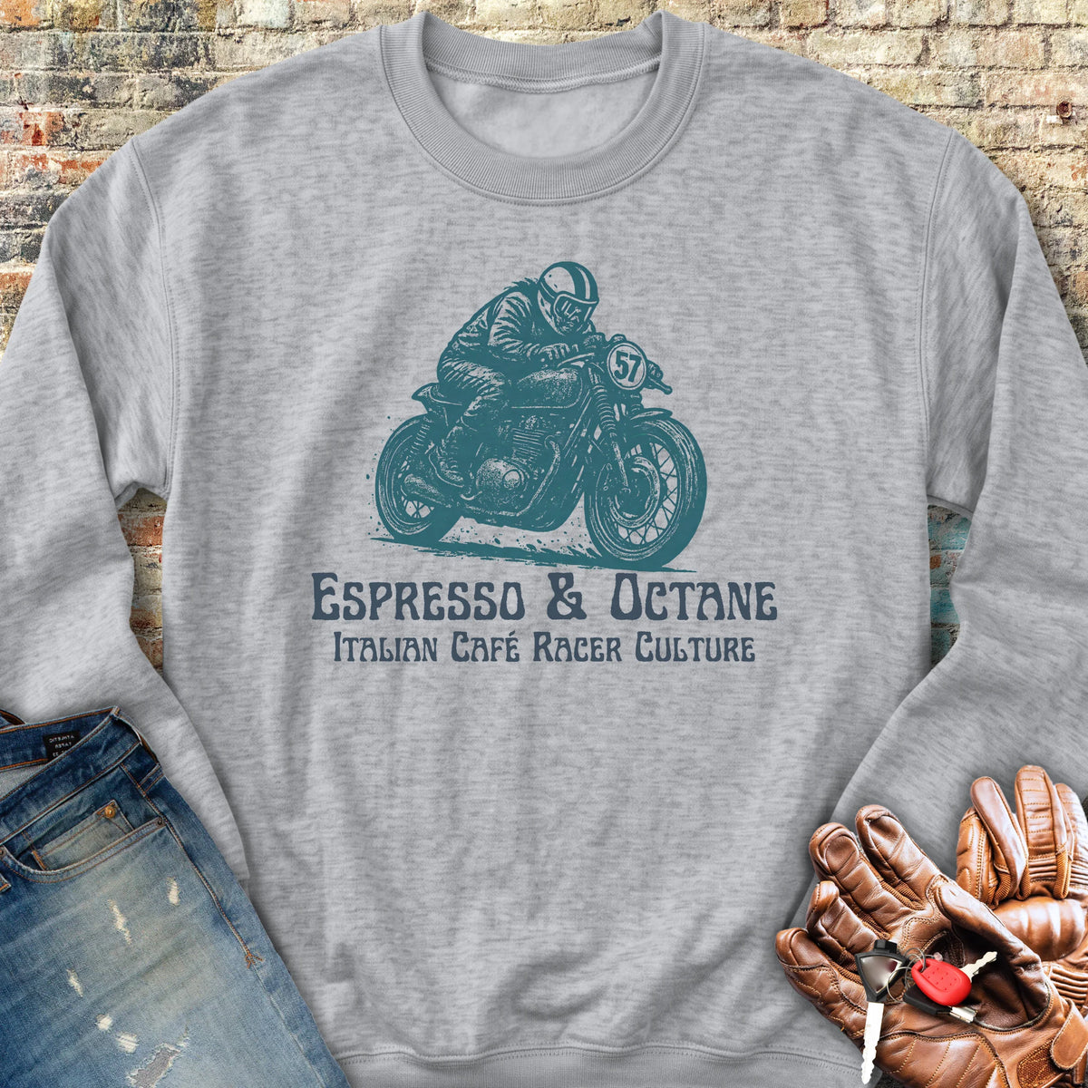 Espresso Sweatshirt - Sport Grey
