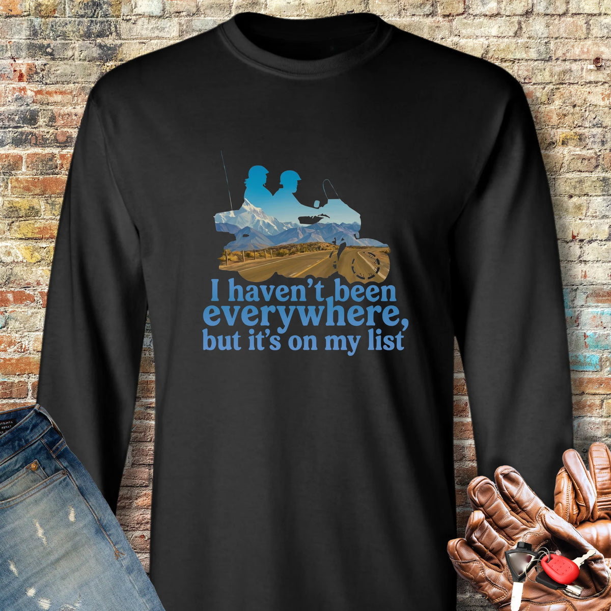 Everywhere Long Sleeve T-Shirt - Black