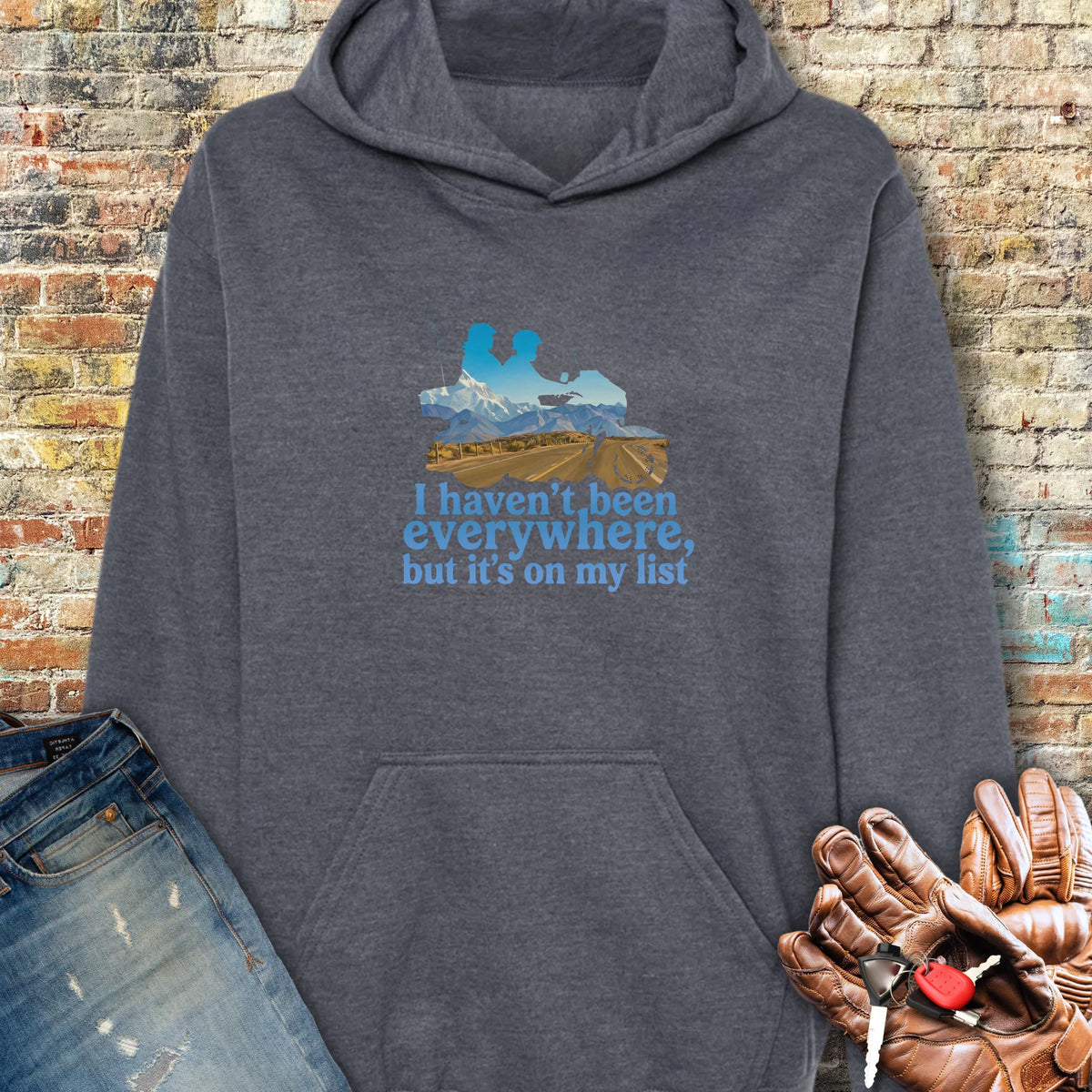 Everywhere Hoodie - Dark Heather