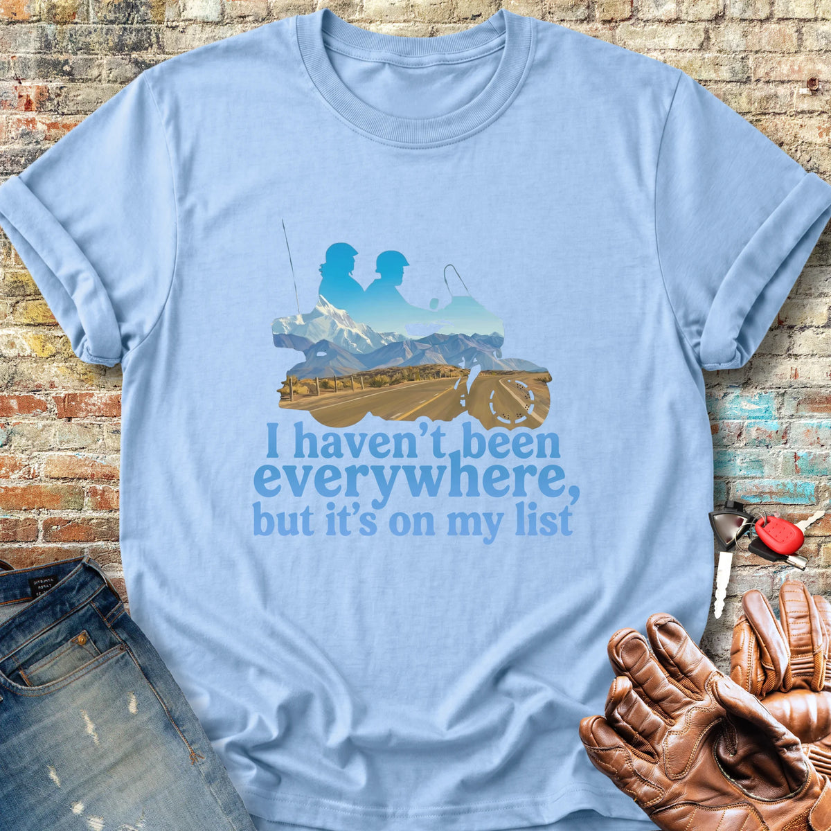 Everywhere Classic T-Shirt - Light Blue