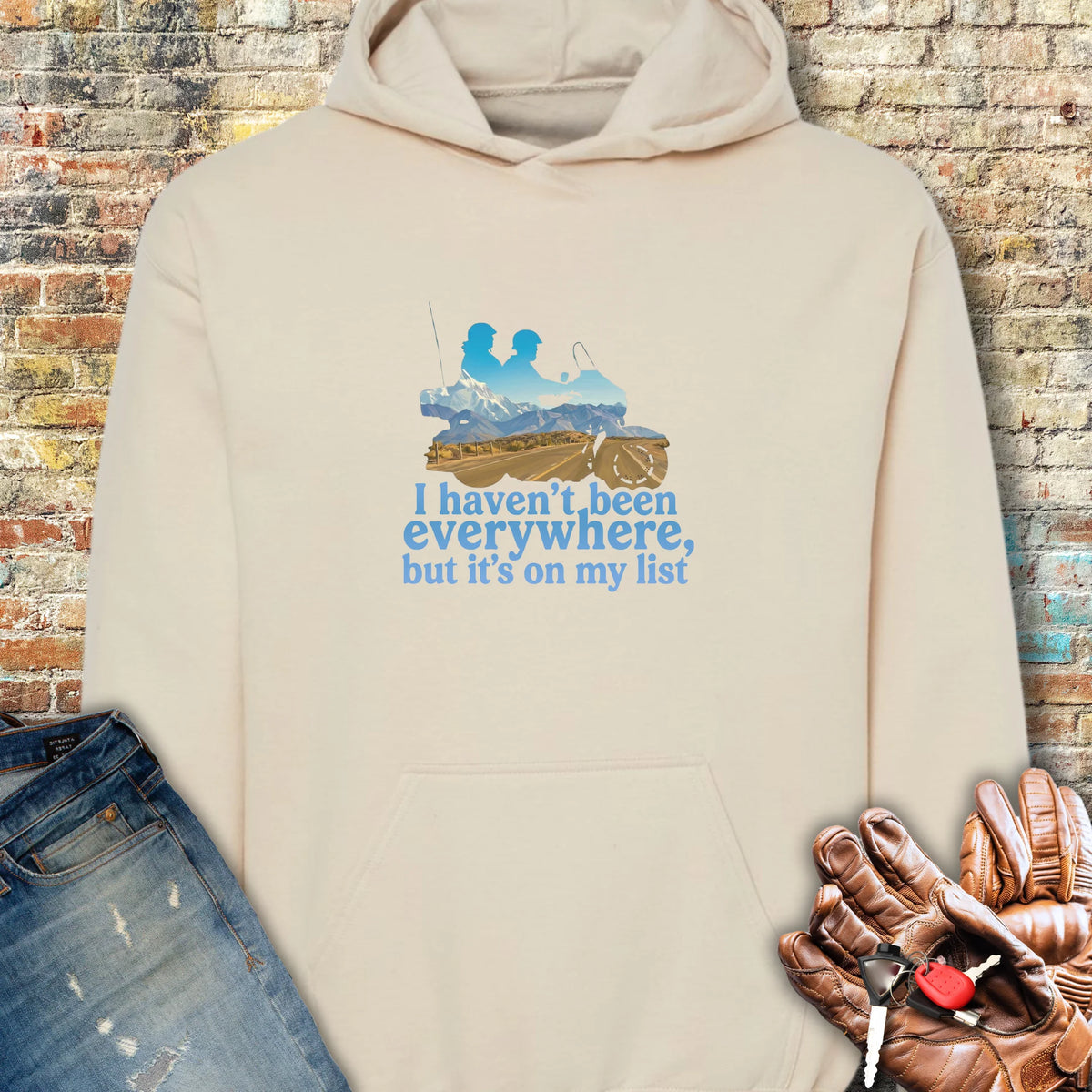 Everywhere Hoodie - Sand