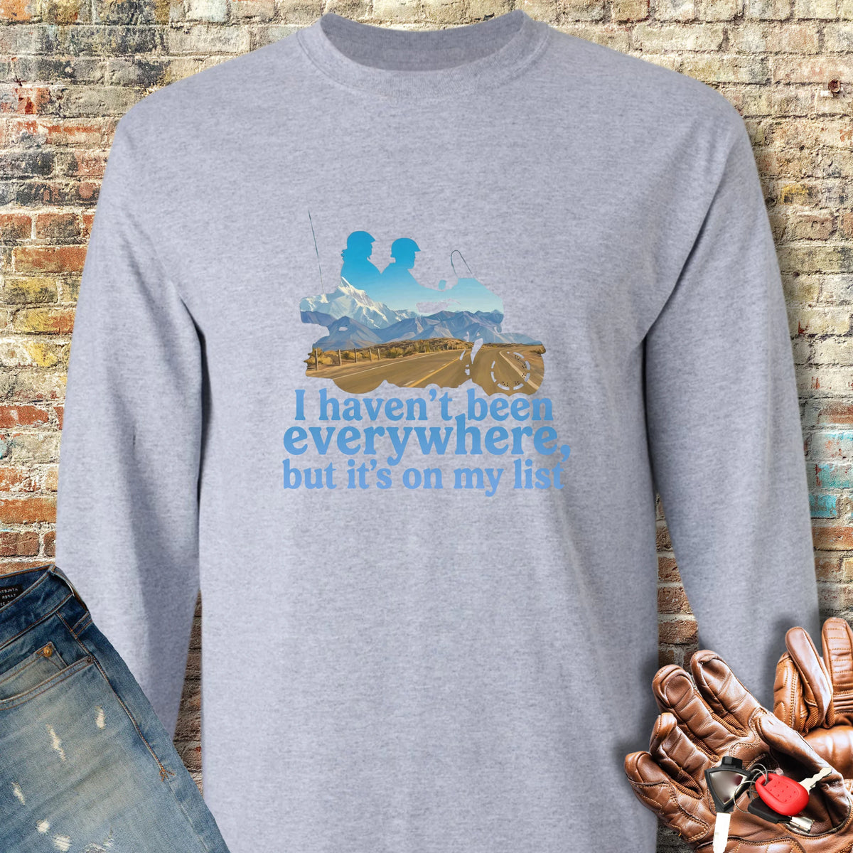 Everywhere Long Sleeve T-Shirt - Sport Grey