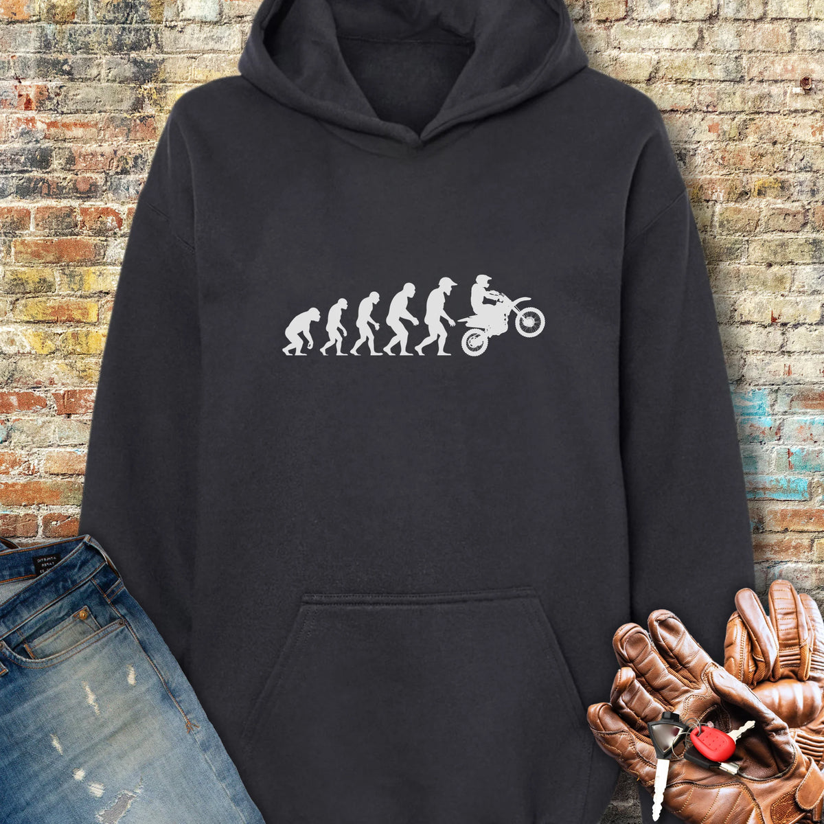 Evolution (MotoX) Hoodie - Black