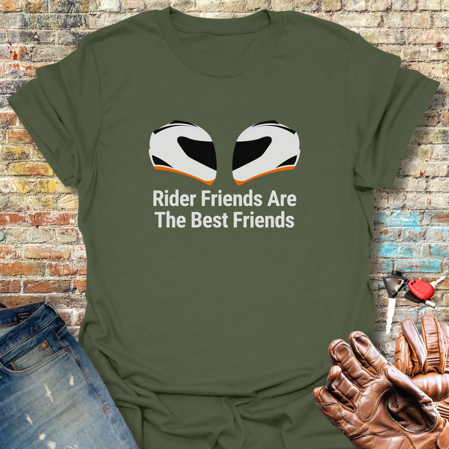 Face to Face T-Shirt - Military Green