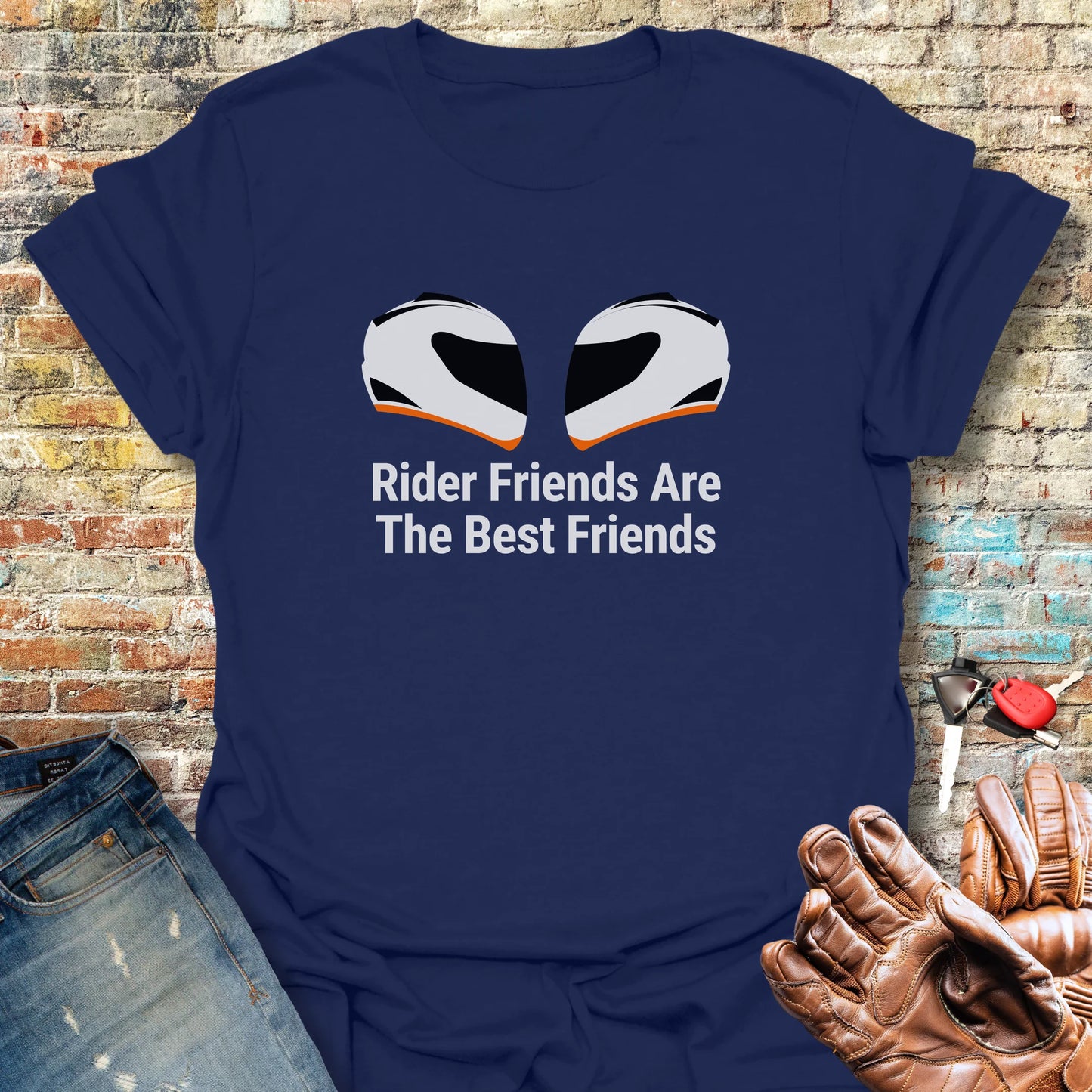 Face to Face T-Shirt - Navy