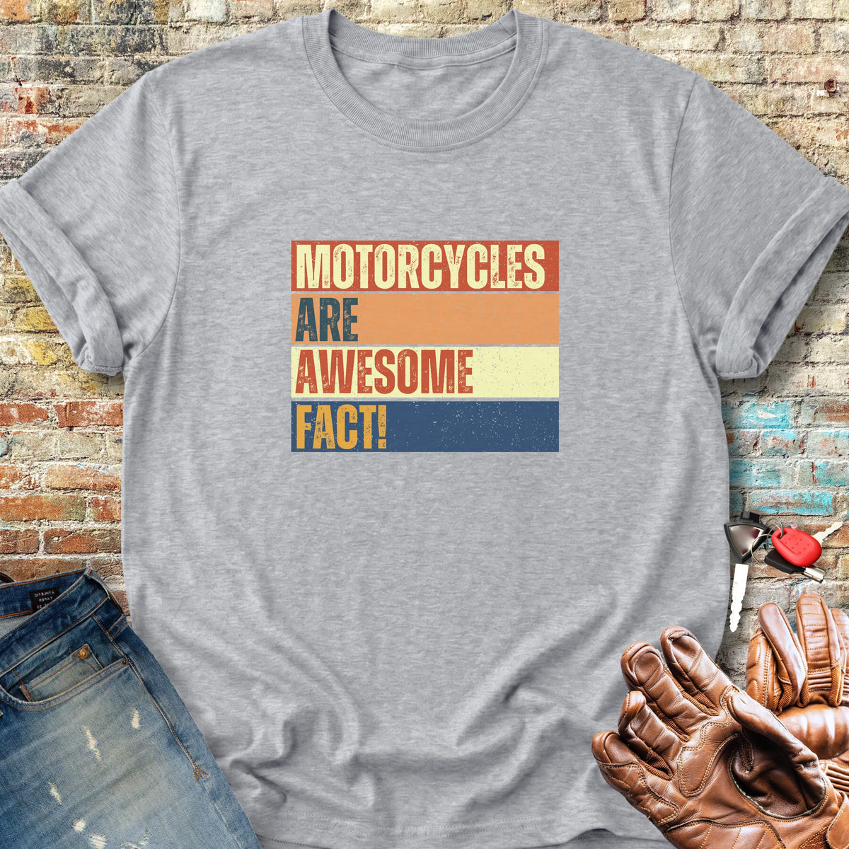 Facts (Block) Classic T-Shirt - Sport Grey