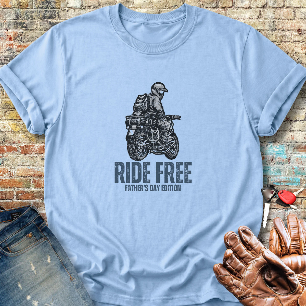 Father's Day Edition Classic T-Shirt - Light Blue
