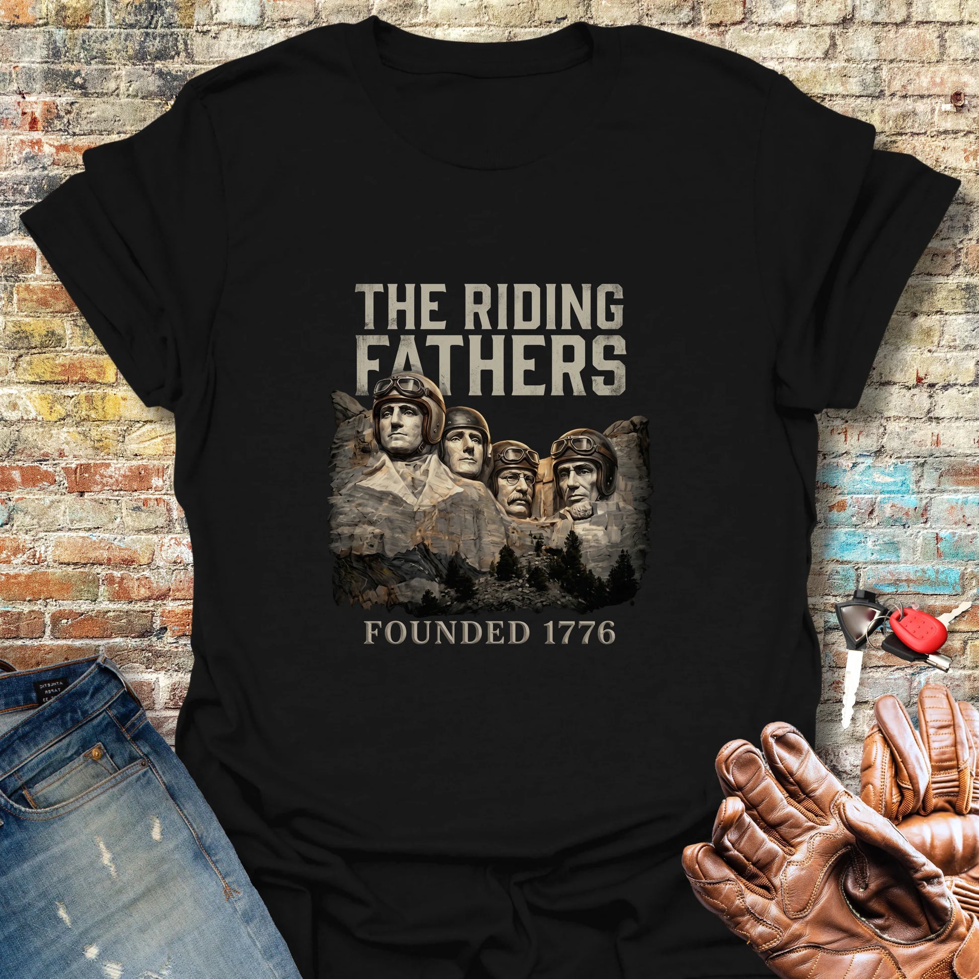 Fathers 1776 T-Shirt - Black