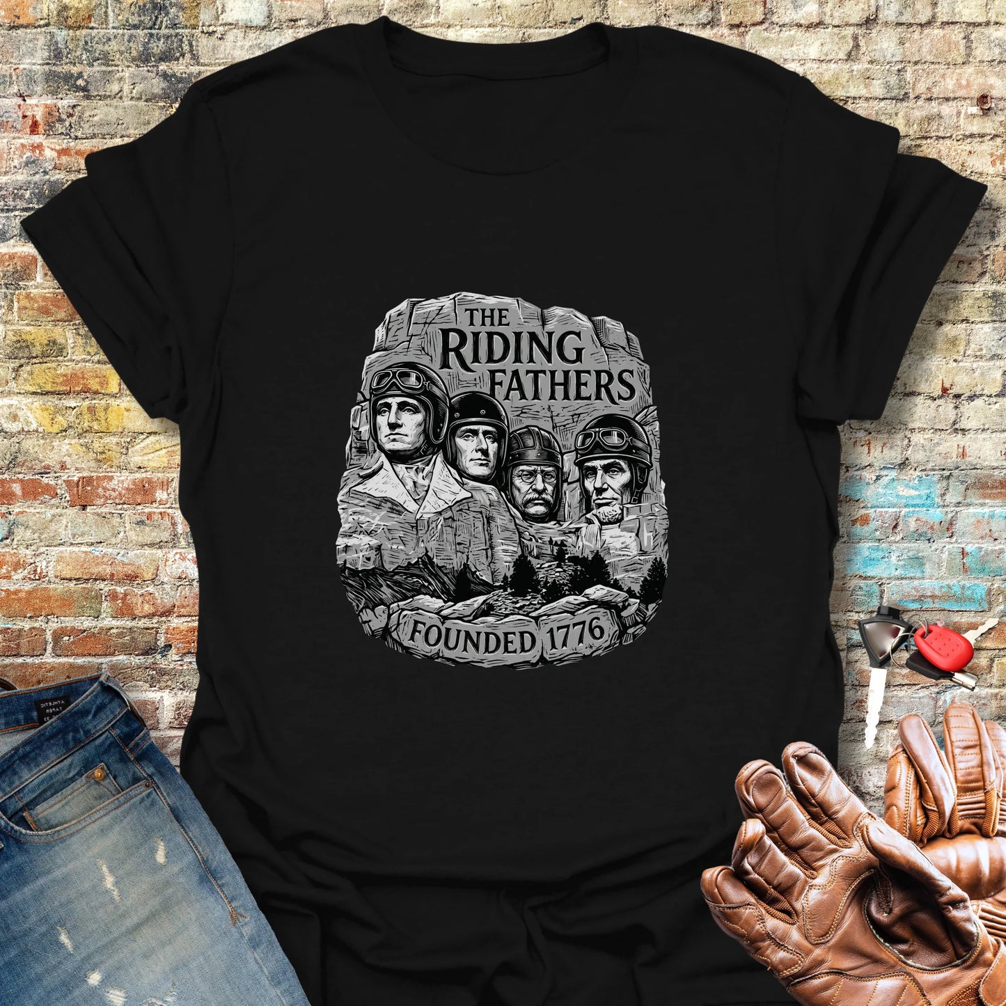 Fathers In Rock T-Shirt - Black