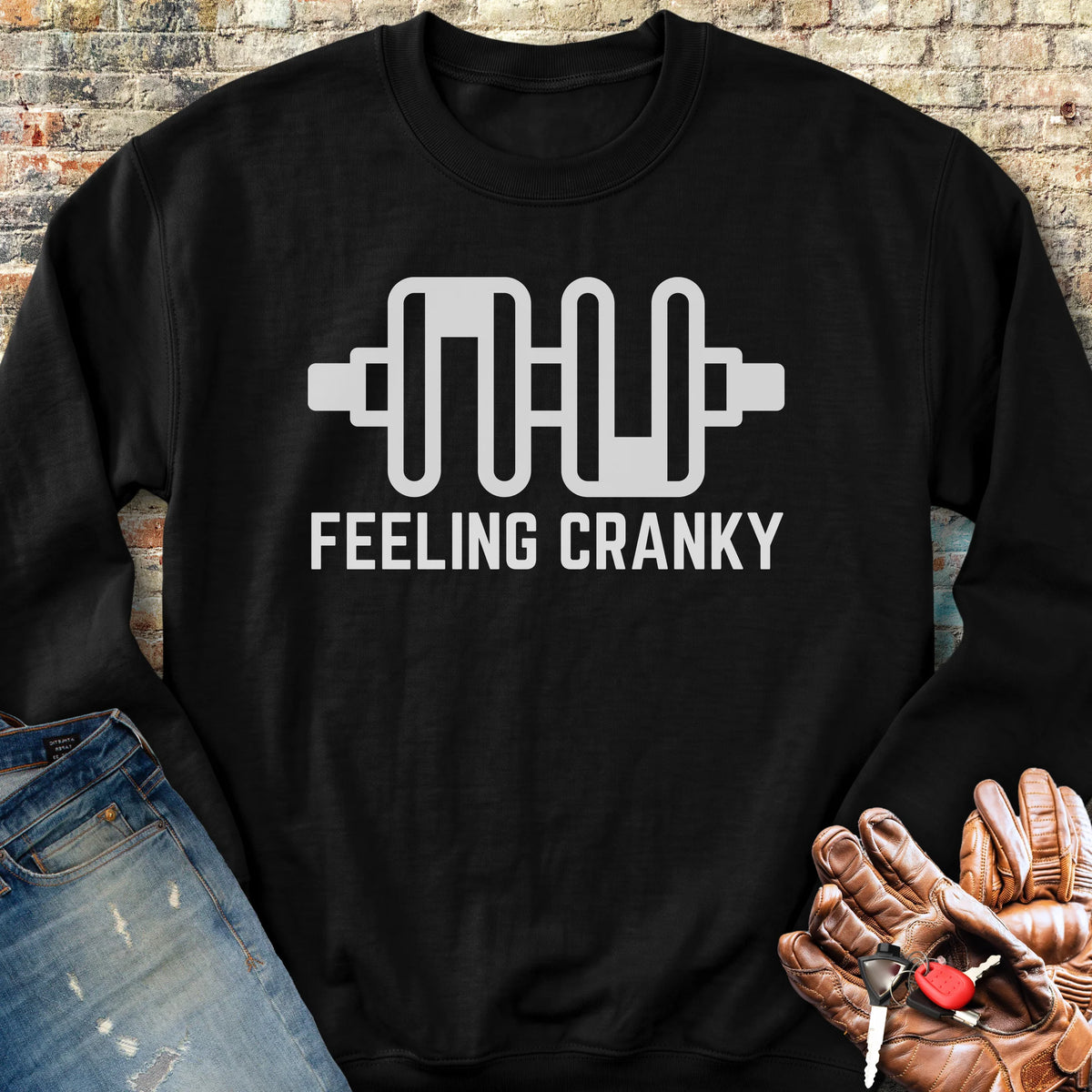 Feeling Cranky Sweatshirt - Black