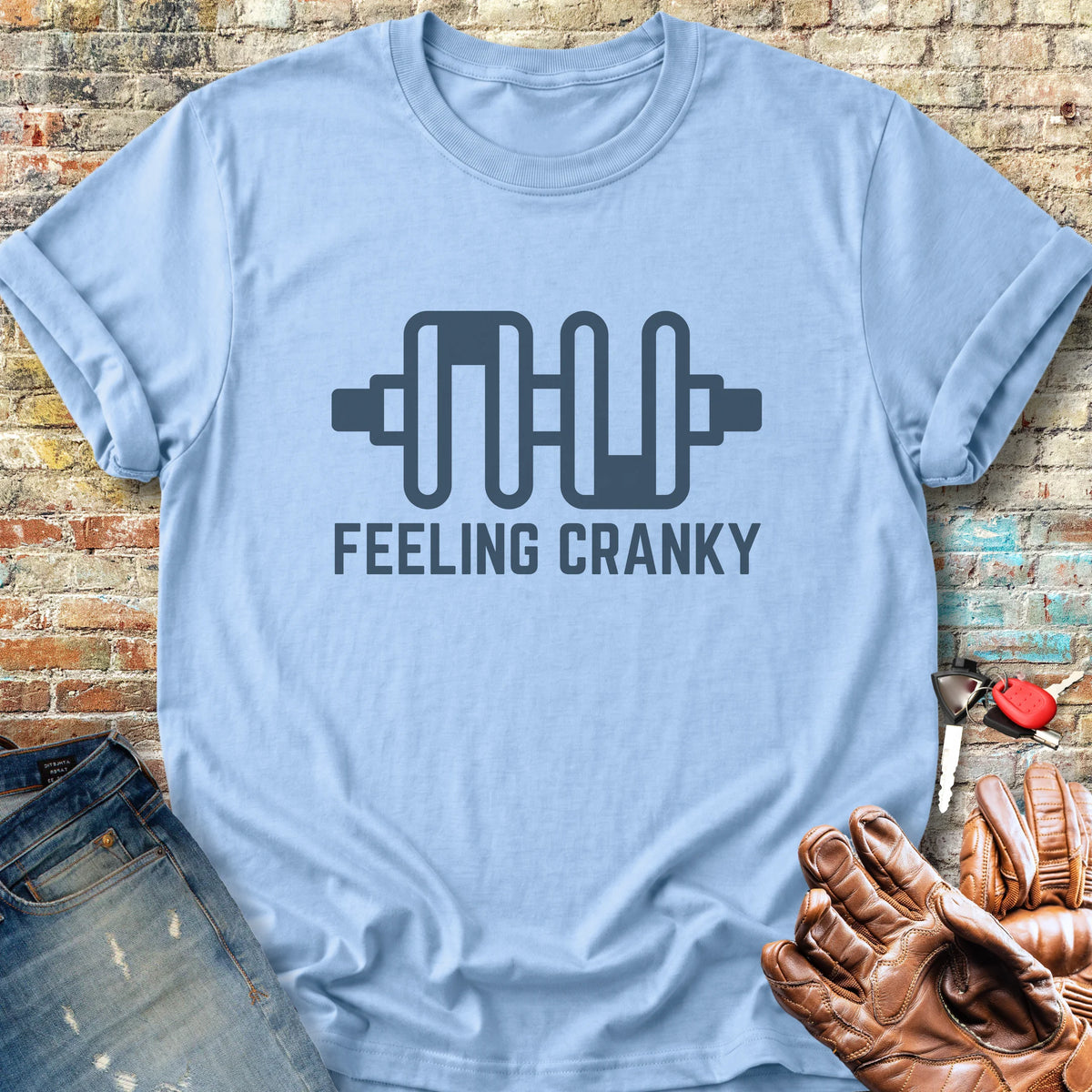 Feeling Cranky Classic T-Shirt - Light Blue