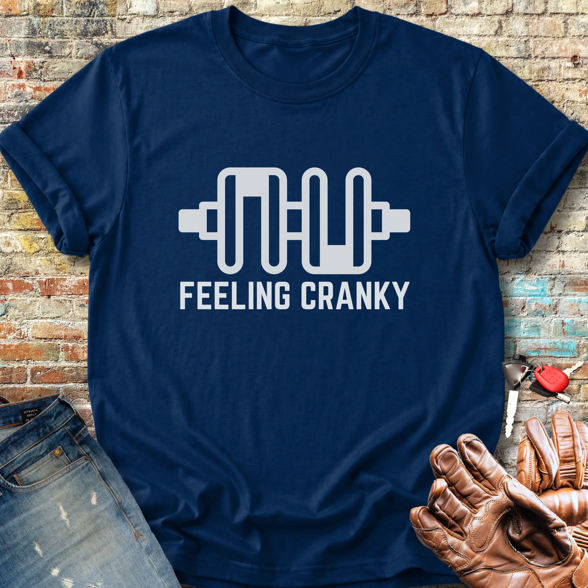 Feeling Cranky Classic T-Shirt - Navy