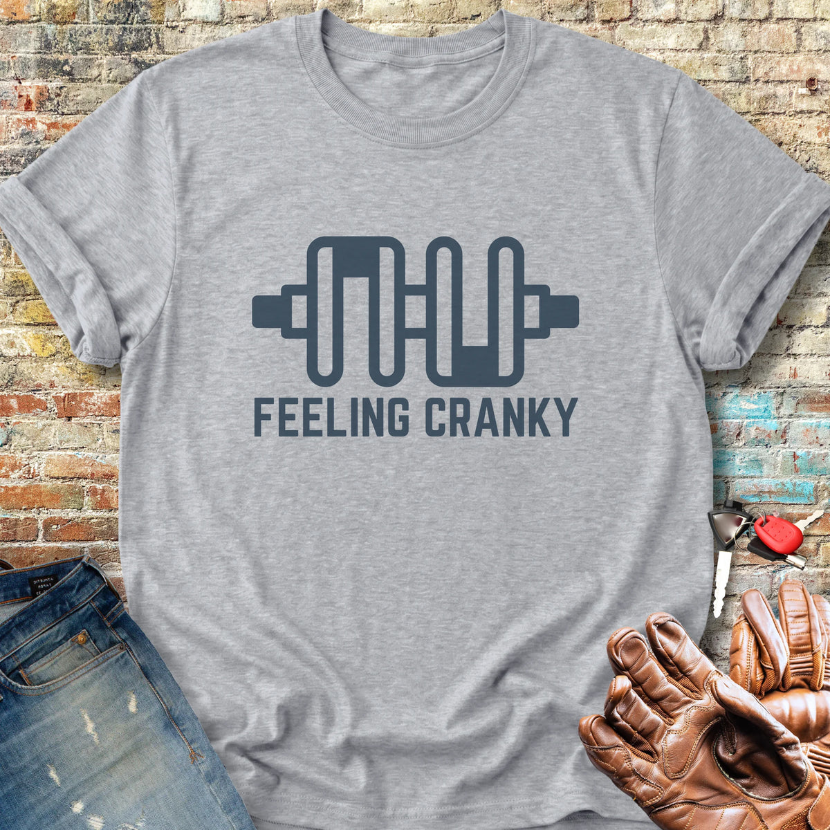 Feeling Cranky Classic T-Shirt - Sport Grey