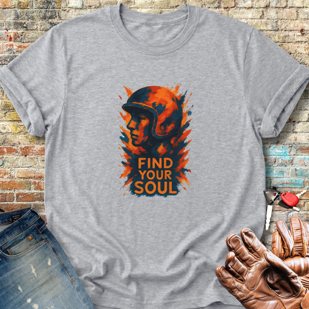 Find Your Soul Classic T-Shirt - Sport Grey